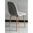 Chaise 15660GR - Pardes Gris - Lot de 4