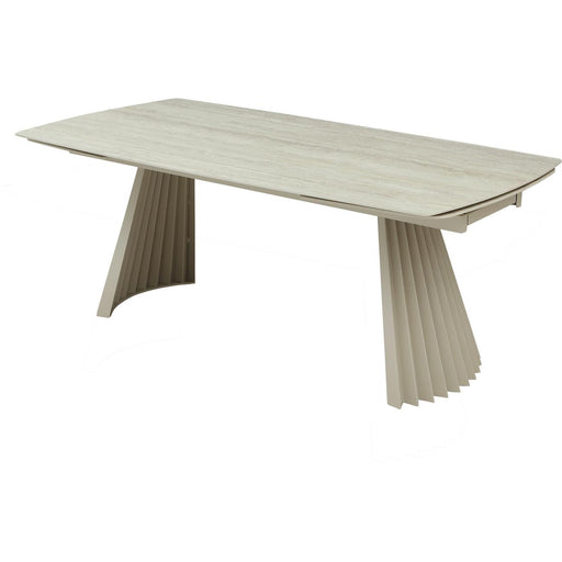 Table de repas 27612TR - Marriot Travertin - Lot de 1