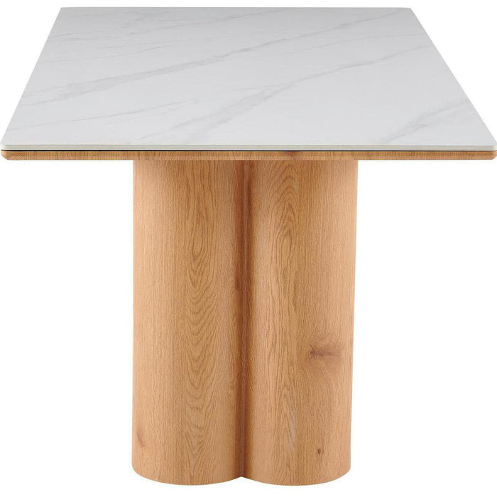 Table de repas 16253BL - Platinium Blanc - Lot de 1