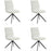 Chaise 16248EC - April Beige clair - Lot de 4