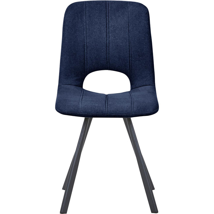 Chaise 11518BN - Phenix Bleu - Lot de 4