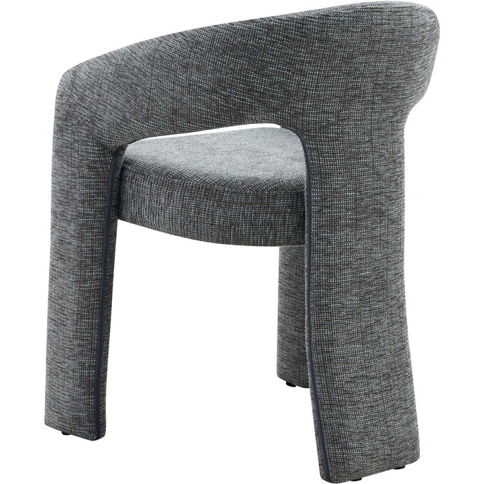 Chaise 16249GA - Ines Gris Anthracite - Lot de 2