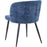 Chaise 11515BU - VERONICA Bleu - Lot de 4