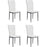 Chaise 59101LI - PONY II Beige - Lot de 4