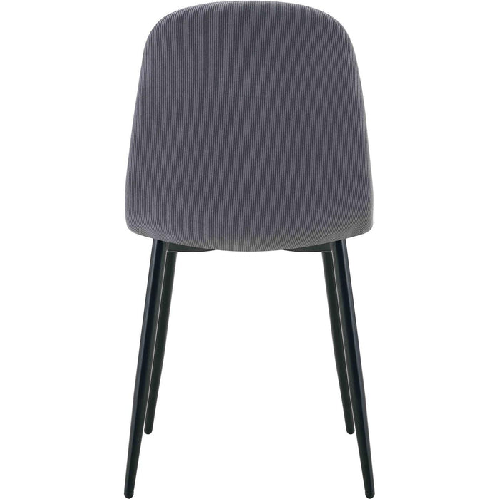 Chaise 39404GR - Barfleur Gris - Lot de 4