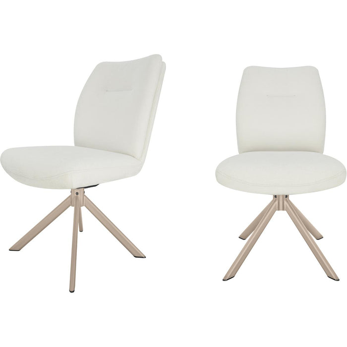 Chaise 52953LI - Pitt Beige clair - Lot de 2