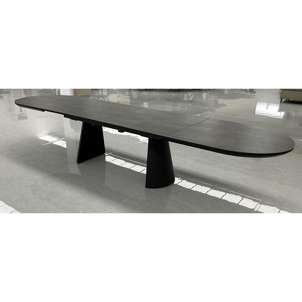 Table de repas 52947GA - Elysée Gris Anthracite - Lot de 1