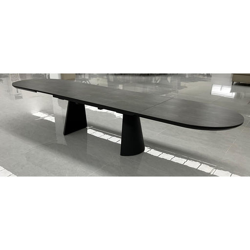 Table de repas 52947GA - Elysée Gris Anthracite - Lot de 1