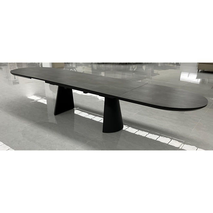 Table de repas 52947GA - Elysée Gris Anthracite - Lot de 1