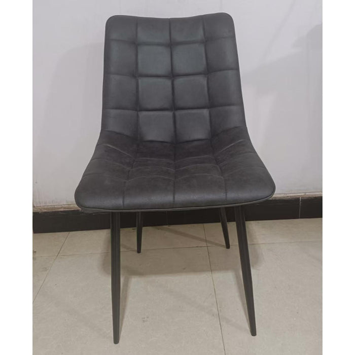 Chaise 15656GR - Nadia Gris - Lot de 4