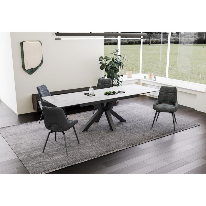 Table de repas 58503BL - MIA Blanc - Lot de 1