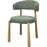 Chaise 46711VE - Sandra Vert - Lot de 2