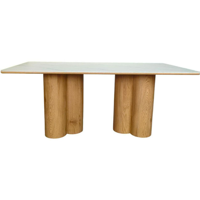 Table de repas 16253BL - Platinium Blanc - Lot de 1
