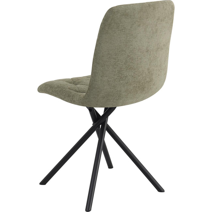 Chaise 52876KA - Lya Vert Kaki - Lot de 4