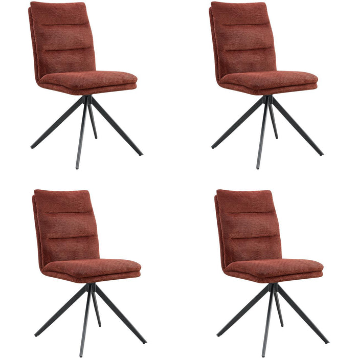 Chaise 16248TC - April Terracotta - Lot de 4