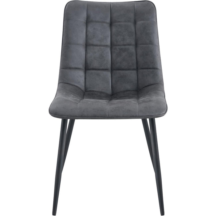 Chaise 15656GR - Nadia Gris - Lot de 4