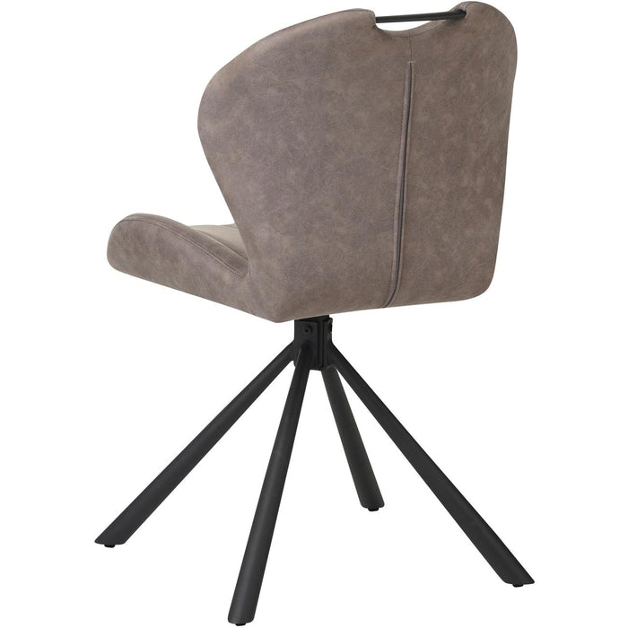 Chaise 16231TA - Burton Taupe - Lot de 2