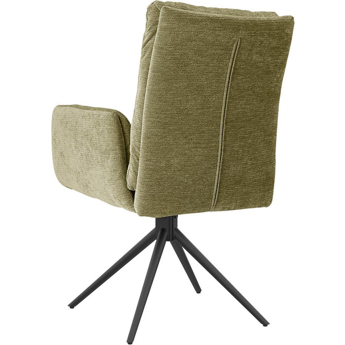 Chaise 52964KA - Courcelles Vert Kaki - Lot de 2