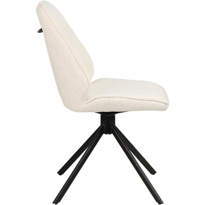 Chaise 23312BE - Roxane Beige - Lot de 2