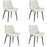 Chaise 55134LI - Chamonix Beige - Lot de 4