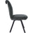 Chaise 52963GA - Samantha Gris Anthracite - Lot de 2