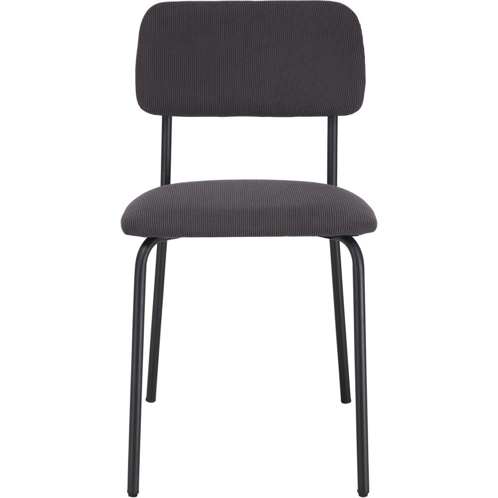 Chaise 11527GA - Anna Gris Anthracite - Lot de 6