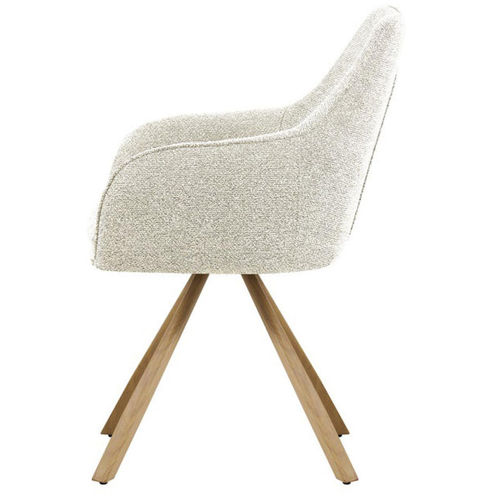 Chaise 25708LI - Monique Beige clair - Lot de 2