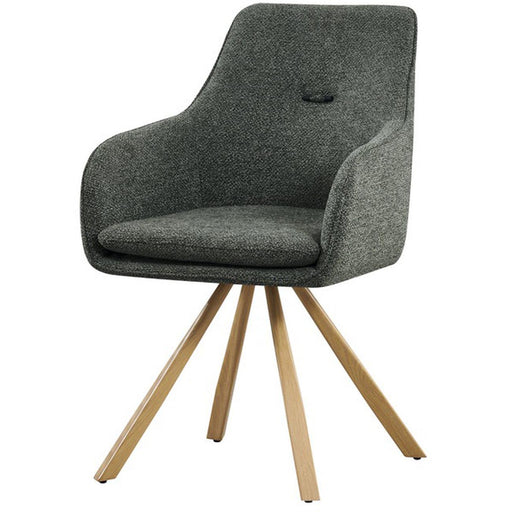 Chaise 25708KA - Monique Vert Kaki - Lot de 2