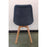 Chaise 16243GR - Norvège Gris - Lot de 4
