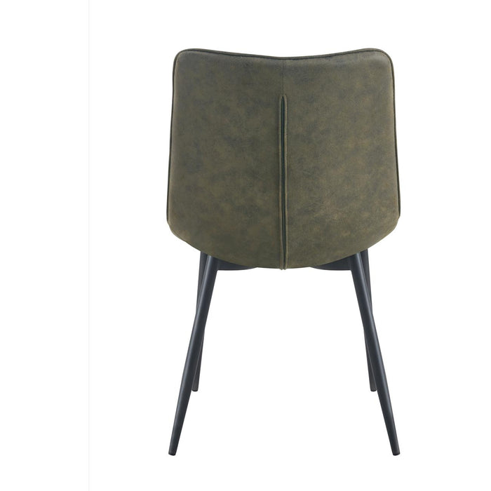 Chaise 15656KA - Nadia Vert Kaki - Lot de 4