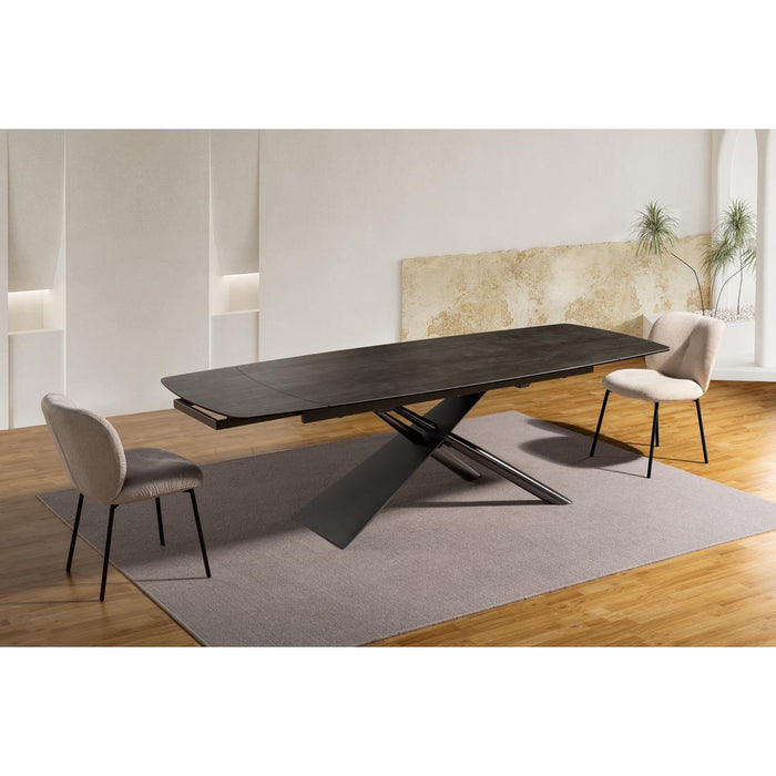 Table de repas 53120GA - COBALT Gris Anthracite - Lot de 1