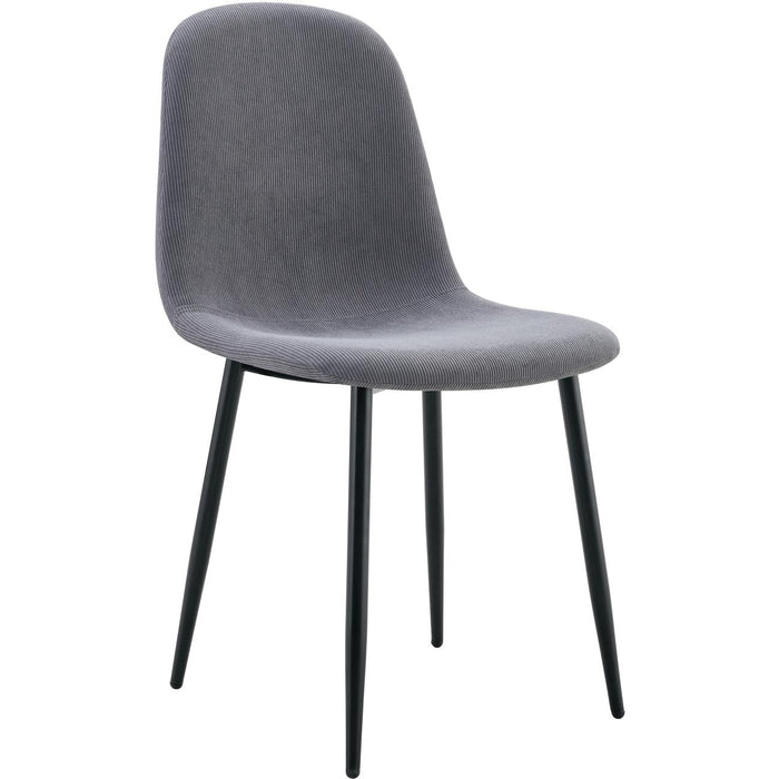 Chaise 39404GR - Barfleur Gris - Lot de 4