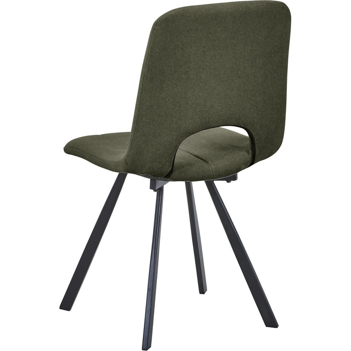 Chaise 11518KA - Phenix Vert Kaki - Lot de 4