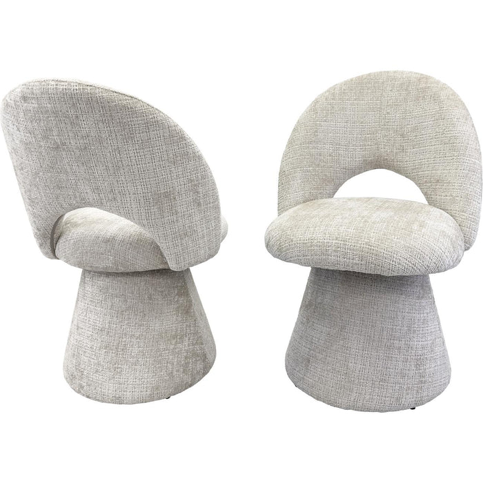 Chaise 52962EC - Circus Beige - Lot de 2