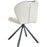 Chaise 16238BE - Brandon Beige - Lot de 4