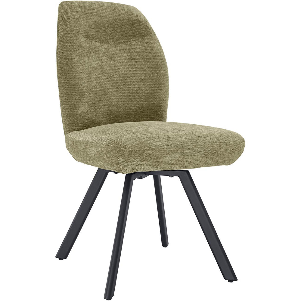 Chaise 52963KA - Samantha Vert Kaki - Lot de 2