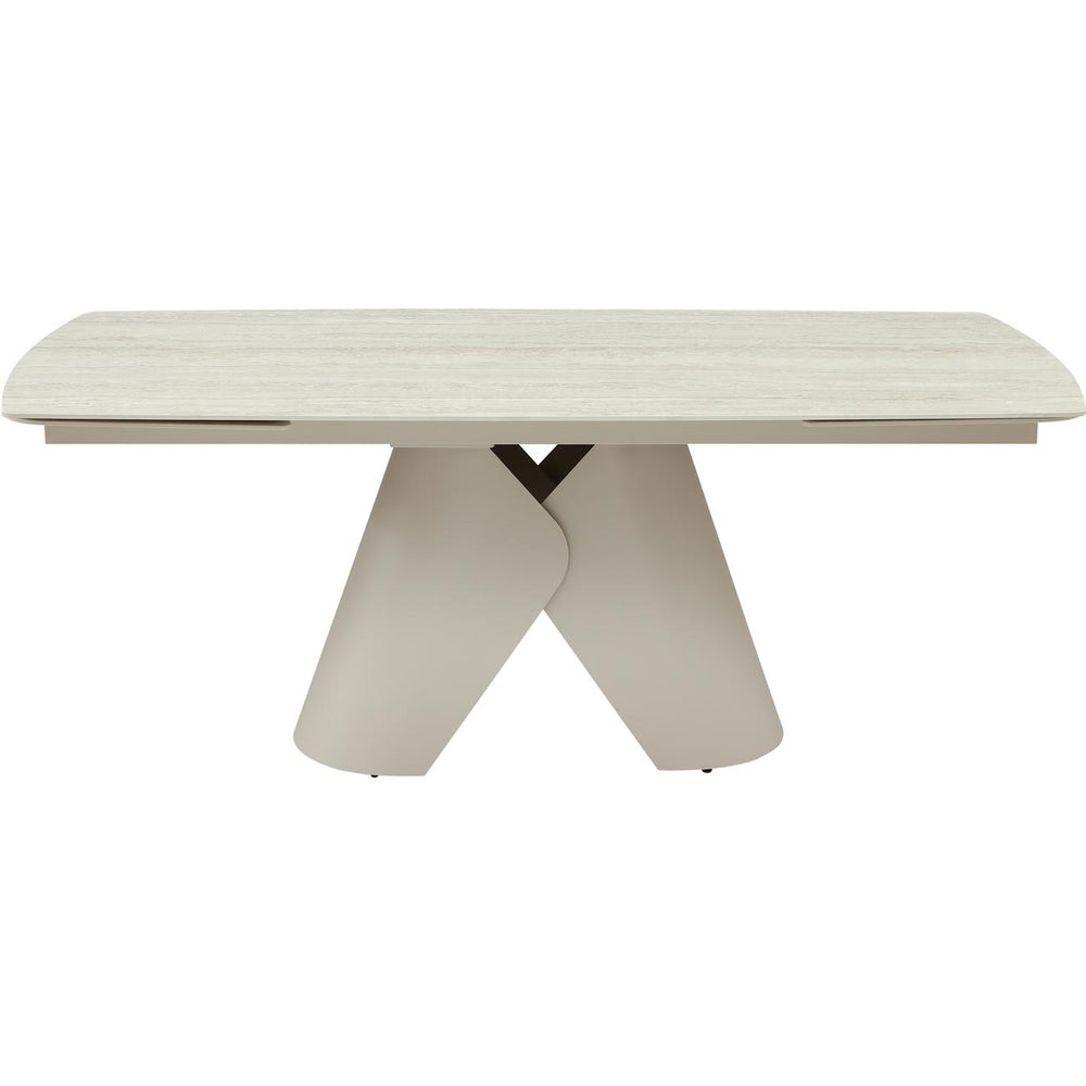 Table de repas 27611TR - Plaza Travertin - Lot de 1