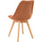 Chaise 16243TC - Norvège Terracotta - Lot de 4