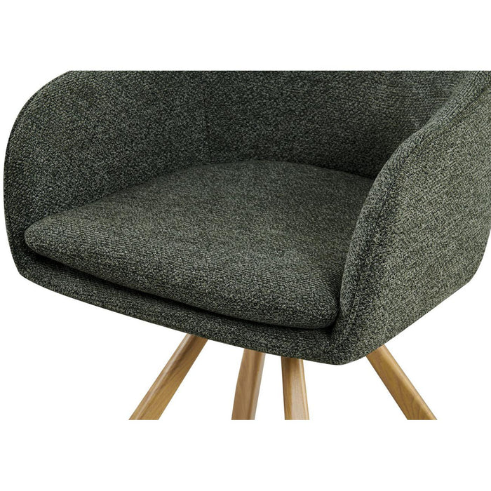 Chaise 25708KA - Monique Vert Kaki - Lot de 2