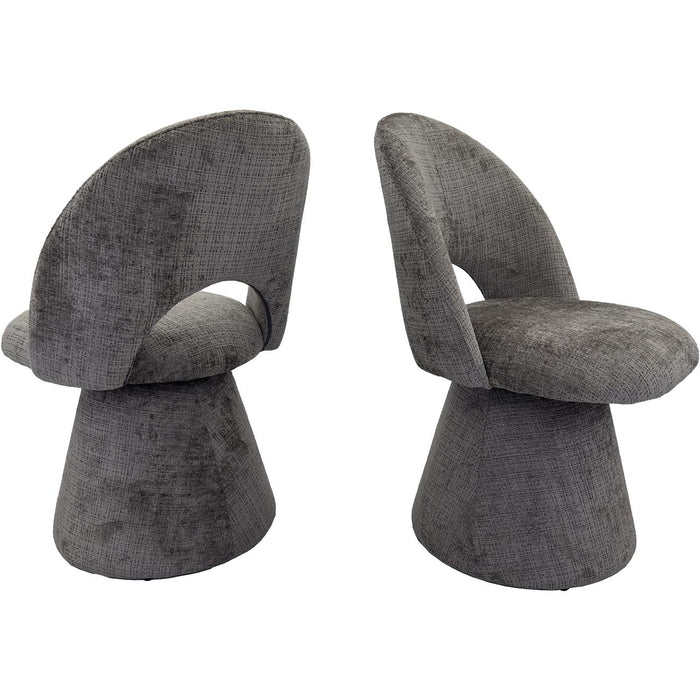 Chaise 52962TA - Circus Taupe - Lot de 2