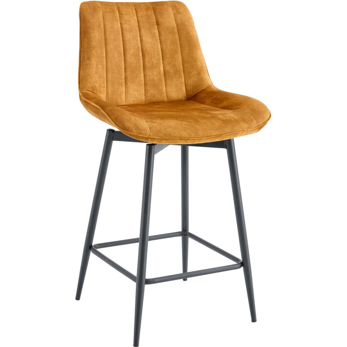 Tabouret de bar 55132DO - VAL THORENS Or - Lot de 4