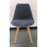 Chaise 16243GR - Norvège Gris - Lot de 4