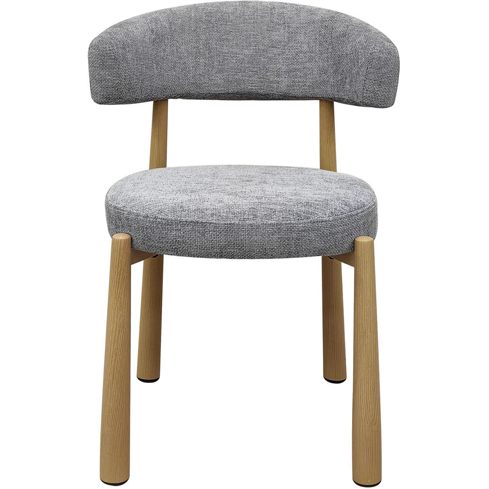Chaise 46711GR - Sandra Gris - Lot de 2