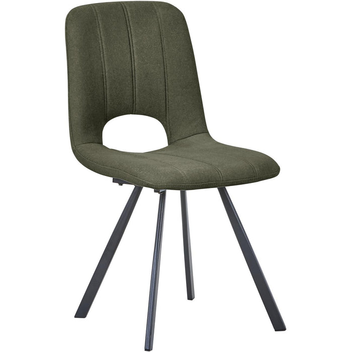 Chaise 11518KA - Phenix Vert Kaki - Lot de 4