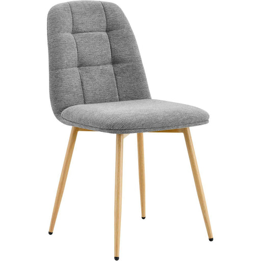 Chaise 15662GR - Laurie Gris - Lot de 4