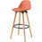 Tabouret de bar 16227TC - Norvège Terracotta - Lot de 2