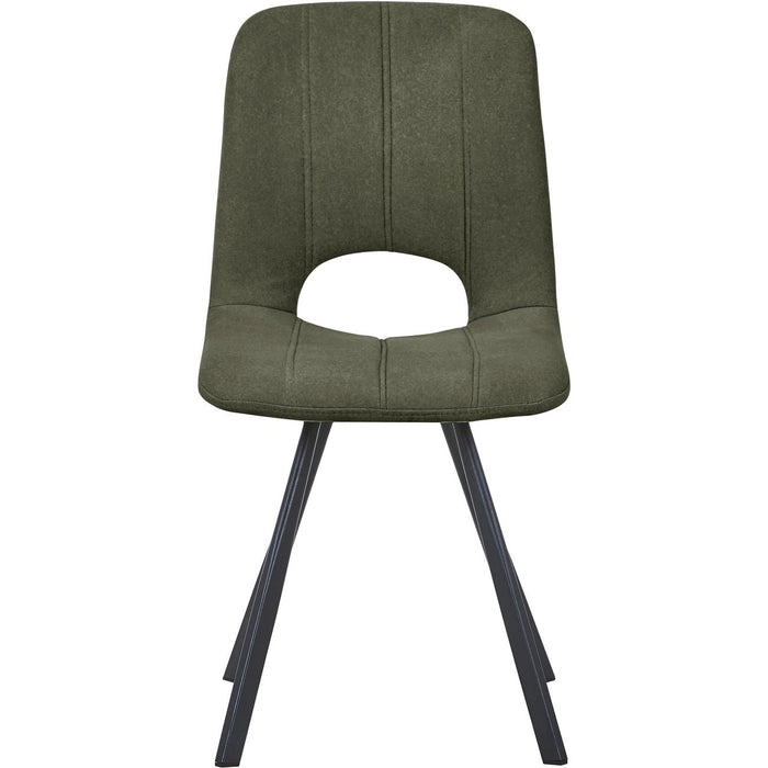 Chaise 11518KA - Phenix Vert Kaki - Lot de 4