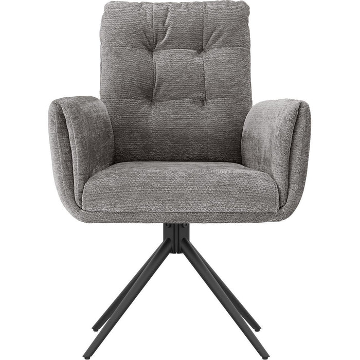 Chaise 52964TA - Courcelles Taupe - Lot de 2