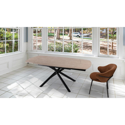 Table de repas 21831TR - Madrid Travertin - Lot de 1