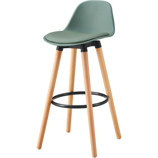 Tabouret de bar 16227KA - Norvège Vert Kaki - Lot de 2